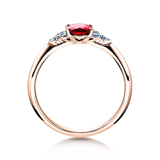 Engagement ring Vivid in rose gold