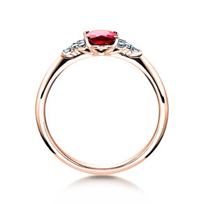 Engagement ring Vivid in rose gold