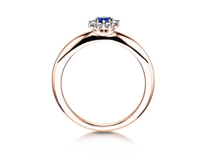 Engagement ring Lovely in rose gold