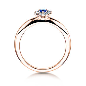 Engagement ring Lovely in rose gold