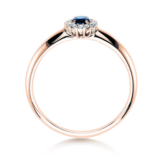 Engagement ring Jolie in rose gold