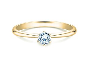 Engagement ring Spirit in yellow gold