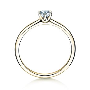 Engagement ring Spirit in yellow gold