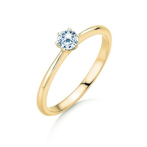 Engagement ring Spirit in yellow gold