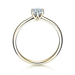Engagement ring Spirit in yellow gold