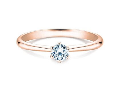 Engagement ring Spirit in rose gold