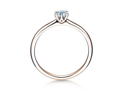 Engagement ring Spirit in rose gold
