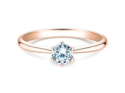 Engagement ring Spirit in rose gold