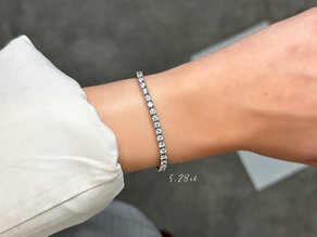 Tennis Bracelet Clean Lab-grown diamonds