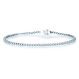 Tennis Bracelet in 18K white gold