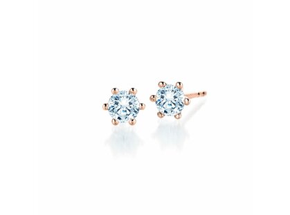 Ear studs Classic 14K rosé gold