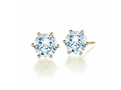 Ear studs Classic 14K yellow gold