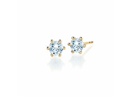 Ear studs Classic 14K yellow gold