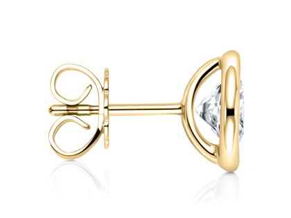 Ear studs Eternal in 9K yellow gold with diamonds 0.80ct G/SI
