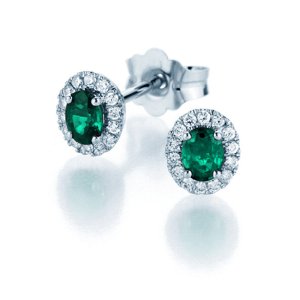 Studs Jolie in platinum