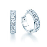 Earrings Alliance in 14K white gold
