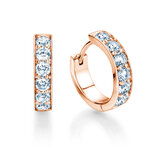 Earrings Alliance in 18K rosé gold