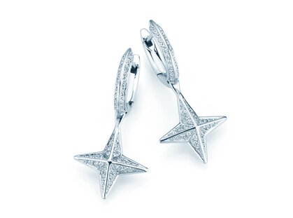 Earrings Diamond Stars