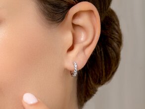 Earrings Dawn in 14K yellow gold