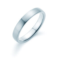 Ring for men Infinity in platinum 950/- matt