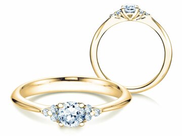 Engagement ring Glory in yellow gold