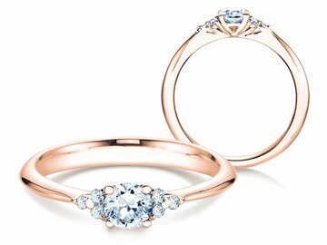Engagement ring Glory in rose gold
