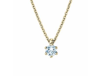 Pendant Classic in 14K yellow gold