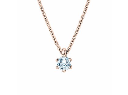 Pendant Classic in 18K rosé gold
