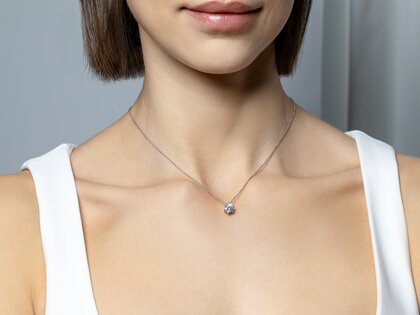 Pendant Classic Lab-grown diamond