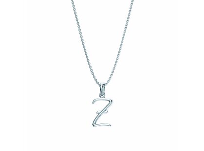 Letter pendant Dalí Z in silver 925/- polished