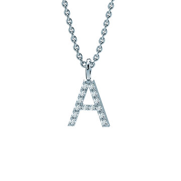 Letter pendant Diamond Letter Petite