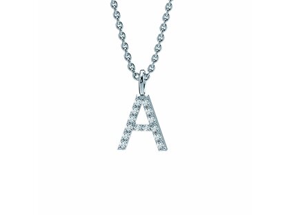 Letter pendant Diamond Letter Petite