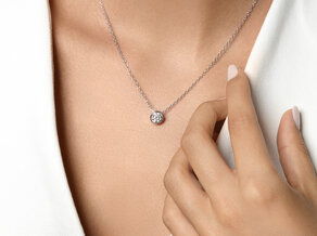 Pendant Eternal 14K yellow gold diamond 1.00ct G/SI