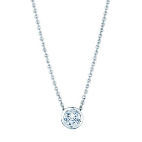 Pendant Eternal Lab-grown diamond in 14K white gold with lab-grown diamond 3.00ct E/VS