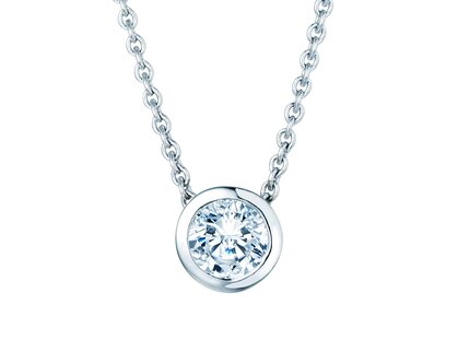 Pendant Eternal 14K white gold diamond 1.00ct G/SI