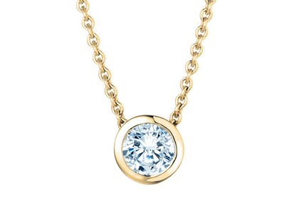 Pendant Eternal 14K yellow gold diamond 1.00ct G/SI