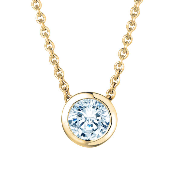 Pendant Eternal 14K yellow gold diamond 1.00ct G/SI
