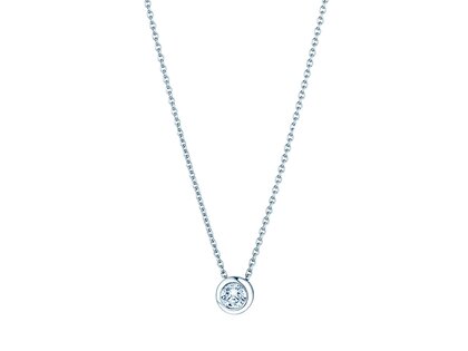 Pendant Eternal 14K white gold diamond 0.15ct G/SI