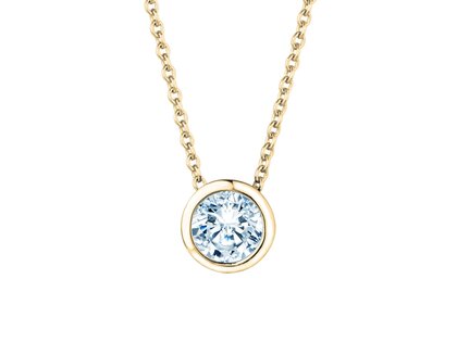 Pendant Eternal 14K yellow gold diamond 0.70ct G/SI