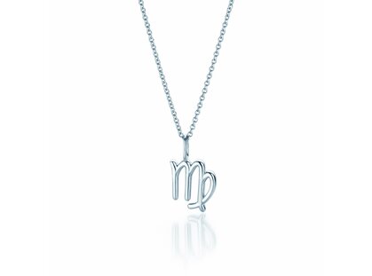 Zodiac sign pendant Virgo in silver 925/-