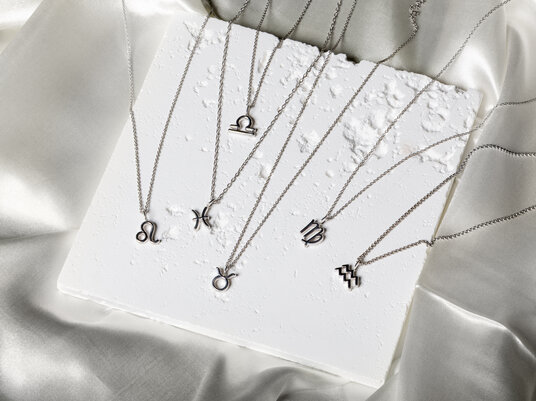 Zodiac sign pendant