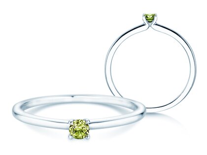 Birthstone ring Classic 4 August