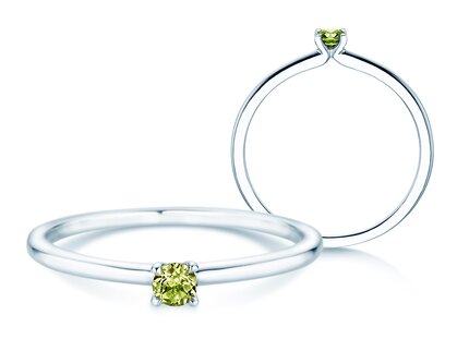 Birthstone ring Classic 4 August