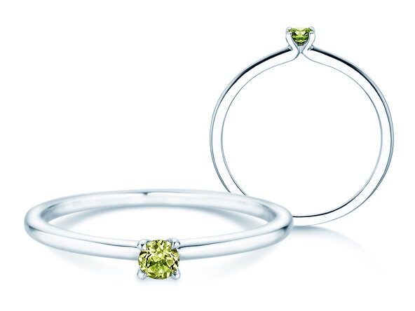 Birthstone ring Classic 4 August