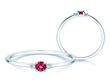 Birthstone ring Vivid Petite