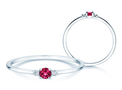 Birthstone ring Vivid Petite