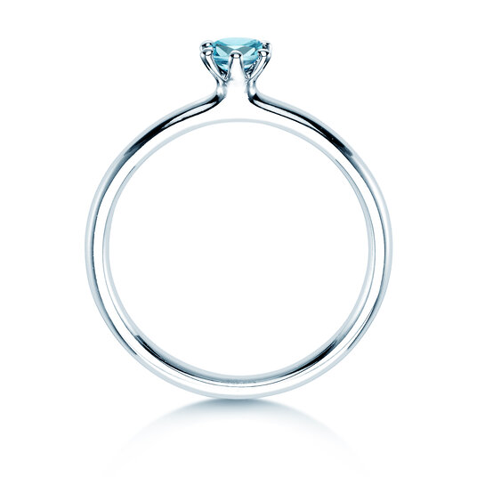 Engagement ring Classic Colour in silver