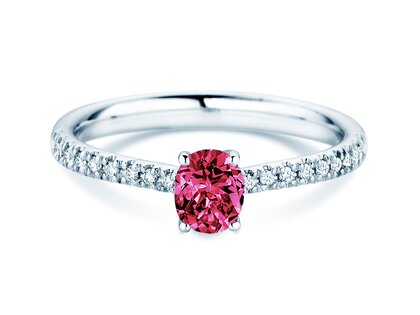 Birthstone Ring Birthstone ring Glow Pavé