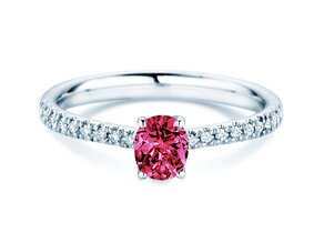 Birthstone Ring Birthstone ring Glow Pavé