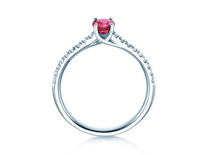 Birthstone Ring Birthstone ring Glow Pavé